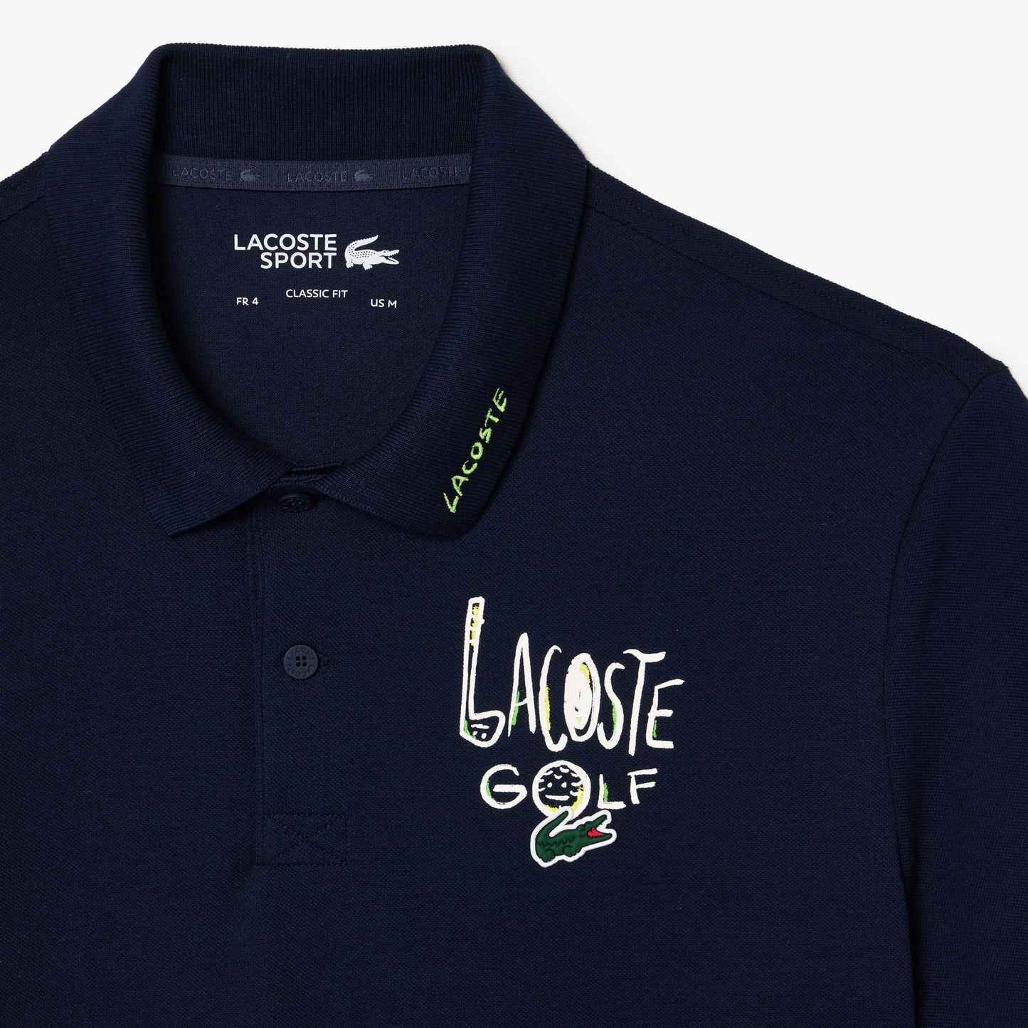 Suéter tipo polo Lacoste