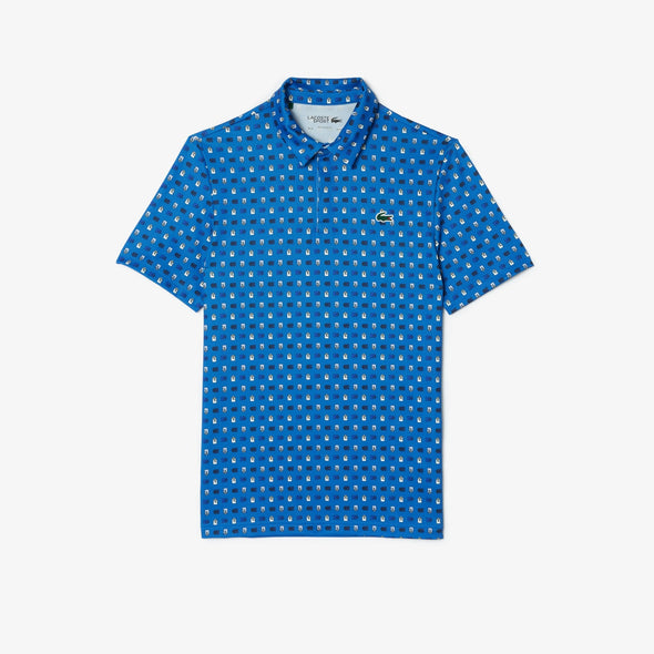 Polo de hombre lacoste con estampado en polyester