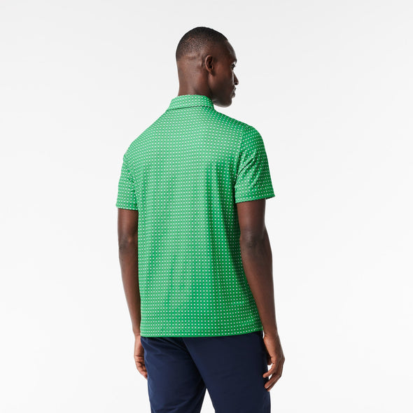 Polo de hombre lacoste con estampado en polyester