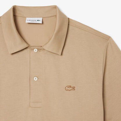 Camiseta tipo polo Lacoste de jersey liso