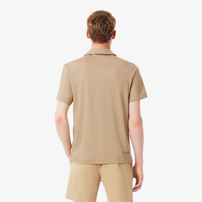Camiseta tipo polo Lacoste de jersey liso
