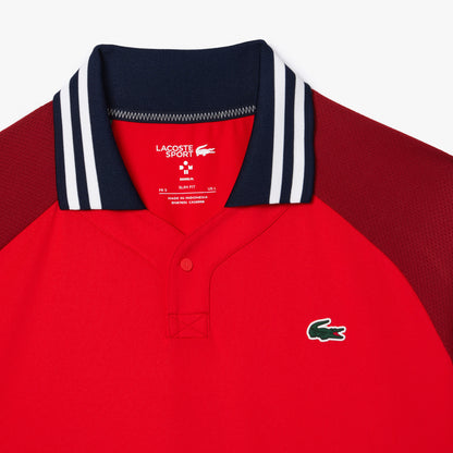 Camiseta tipo polo Lacoste de tenis x Daniil Medvedev Ultra Dry