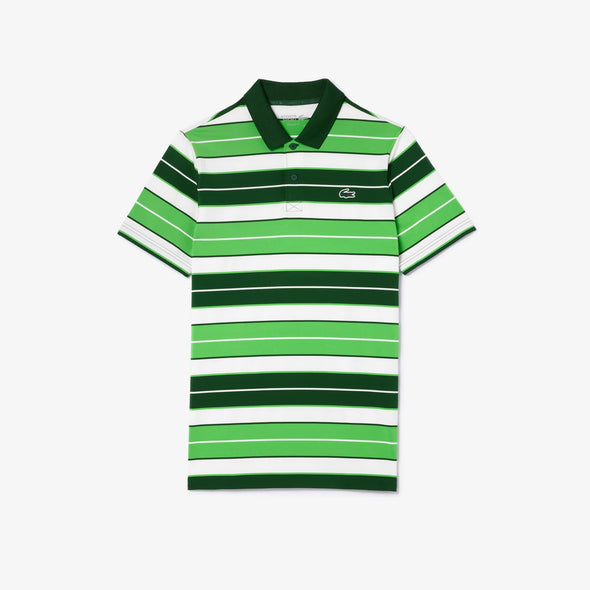 Polo lacoste de golf ultra dry de rayas con proteccion uv