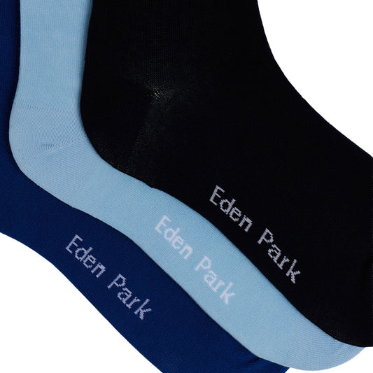 Pack de 3 medias Eden Park para caballero