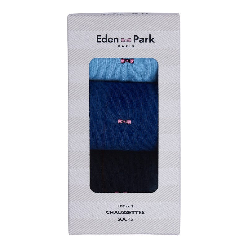Pack de 3 medias Eden Park para caballero