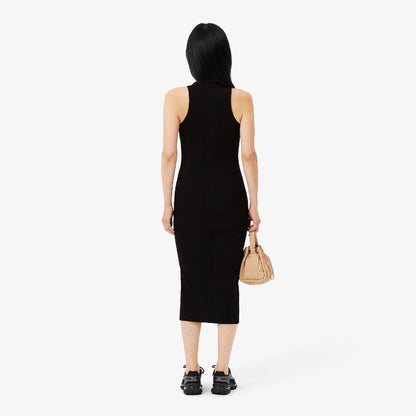 Vestido liso sin mangas slim fit Lacoste