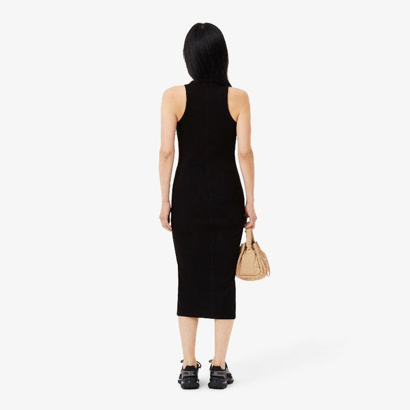 Vestido liso s/mangas slim fit  - vestidos