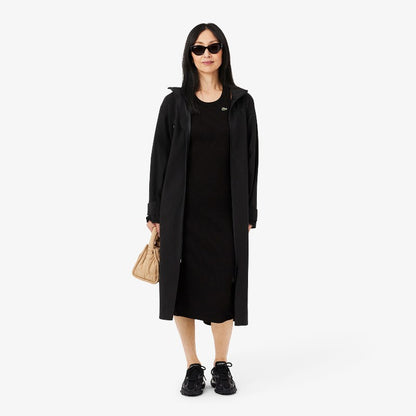 Vestido liso sin mangas slim fit Lacoste