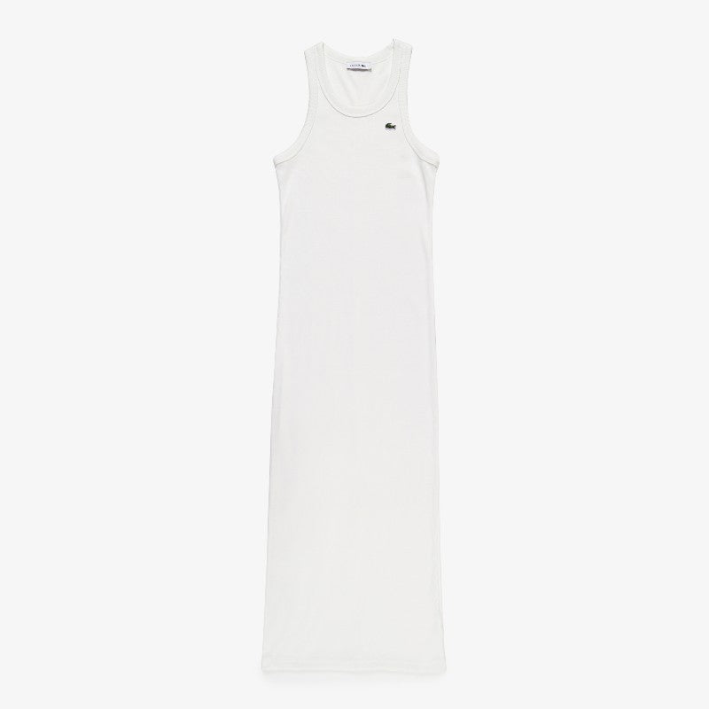 Vestido liso sin mangas slim fit Lacoste
