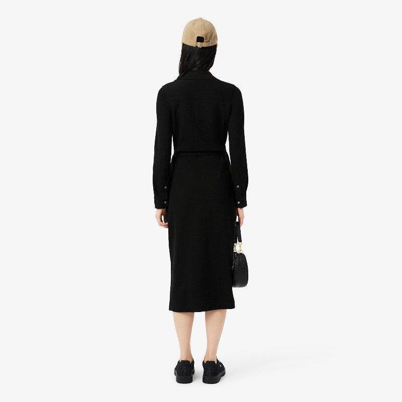 Vestido wrap piqué Lacoste