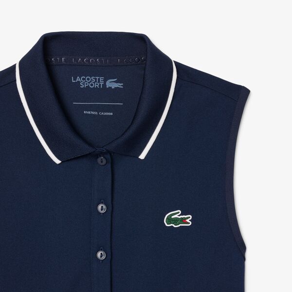 Vestido tennis performance heritage Lacoste para dama