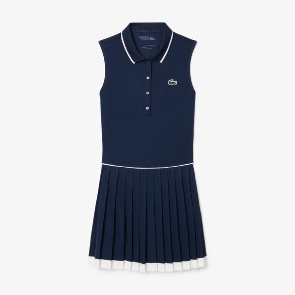 Vestido tennis performance heritage Lacoste para dama
