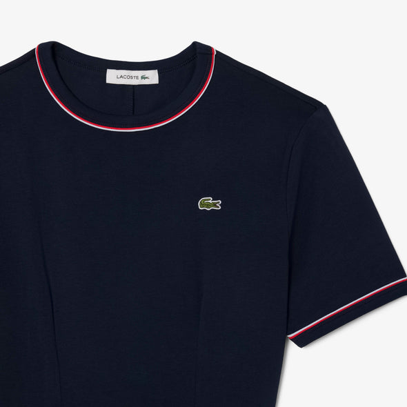 Vestido jersey lourd cuello redondo mc - vestidos