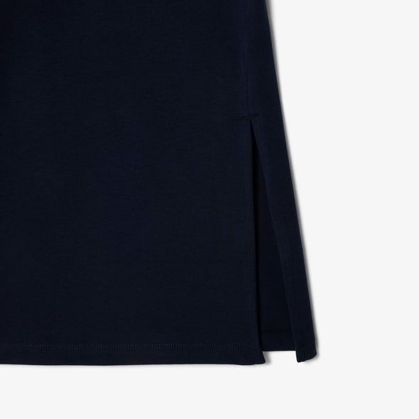 Vestido jersey lourd cuello redondo mc - vestidos