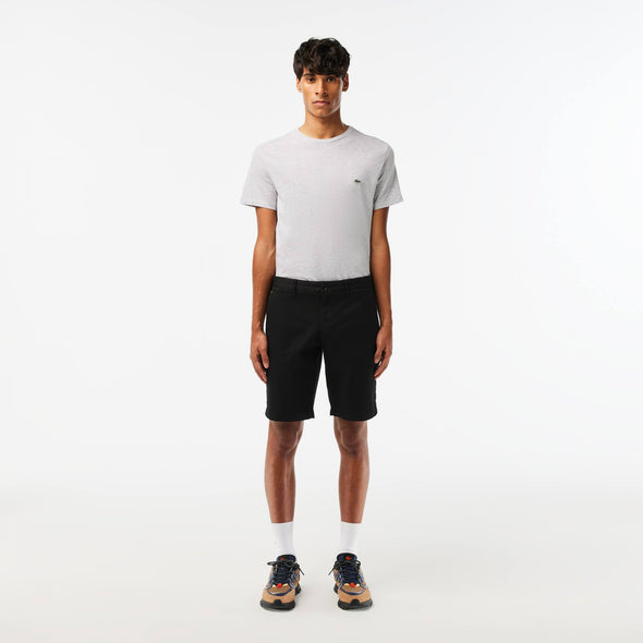 Bermuda lacoste slim fit de algodon strech