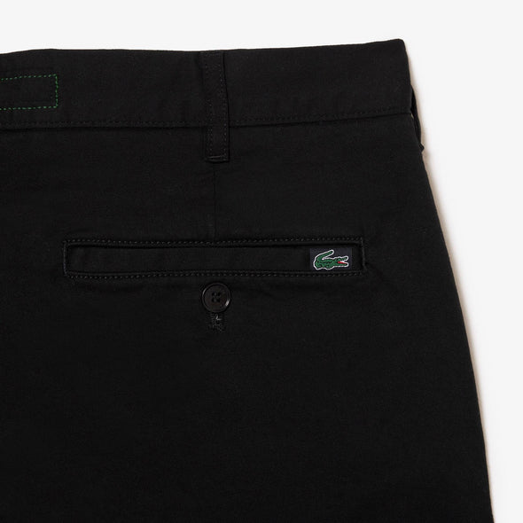 Bermuda lacoste slim fit de algodon strech