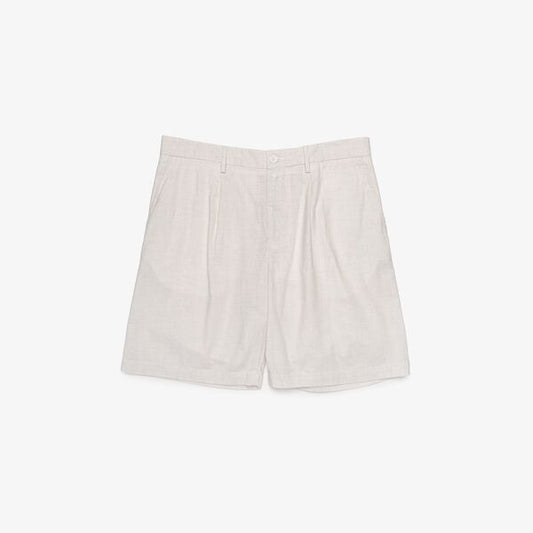 Bermuda Lacoste flameé lisa para caballero