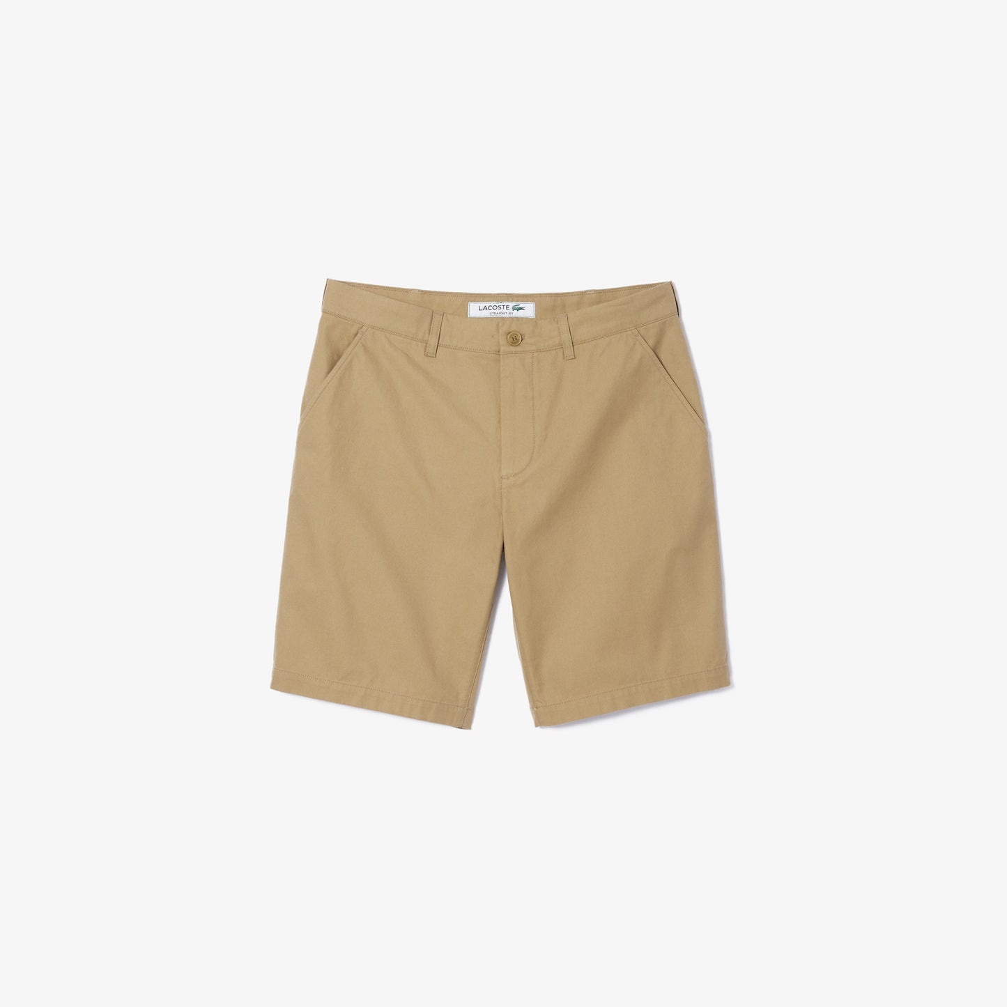 Bermuda Lacoste de gabardina de algodón