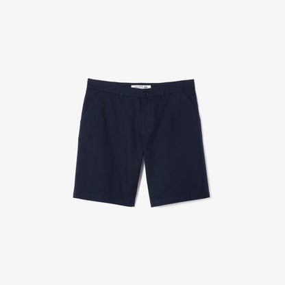 Bermuda Lacoste de gabardina de algodón