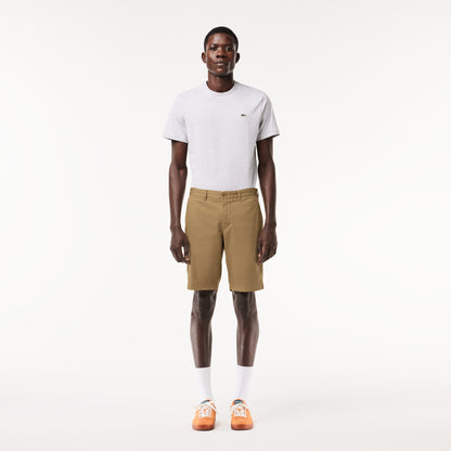 Bermuda Lacoste en gabardina de algodón