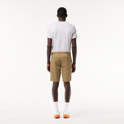 Bermuda Lacoste en gabardina de algodón
