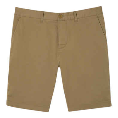 Bermuda lacoste en tejido de gabardina de algodon