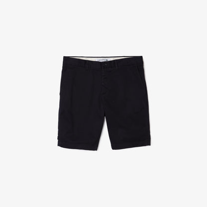Bermuda Lacoste en gabardina de algodón