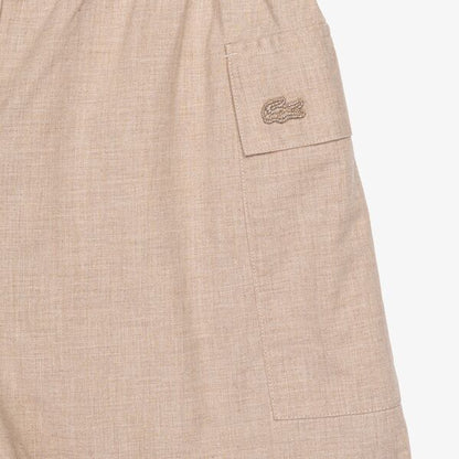 Short Lacoste de estilo under flame