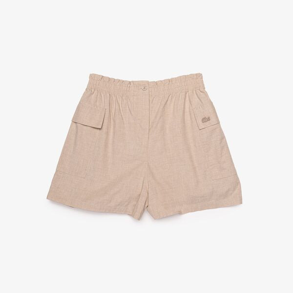 Short Lacoste de estilo under flame