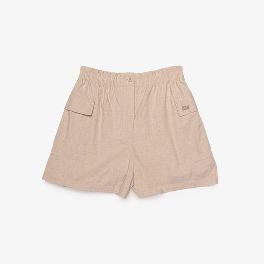 Short Lacoste de estilo under flame