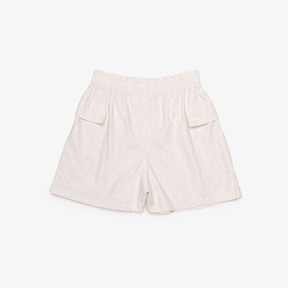 Short Lacoste de estilo under flame