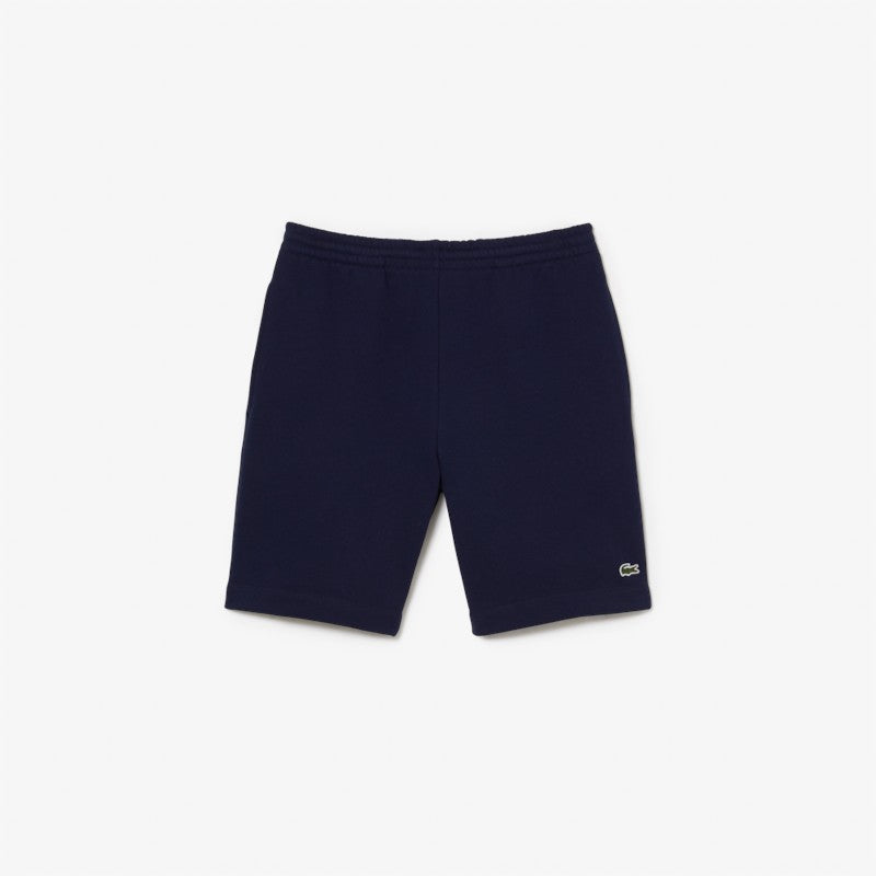 Short de algodón liso regular fit Lacoste para caballero
