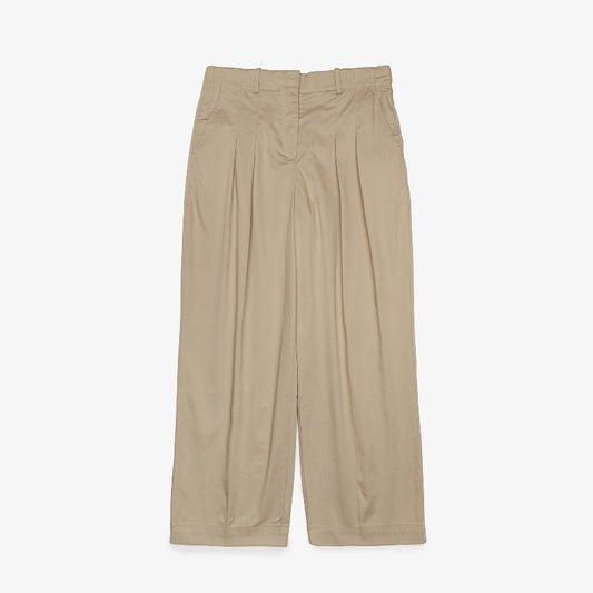 Pantalón flare fit con pinzas Lacoste