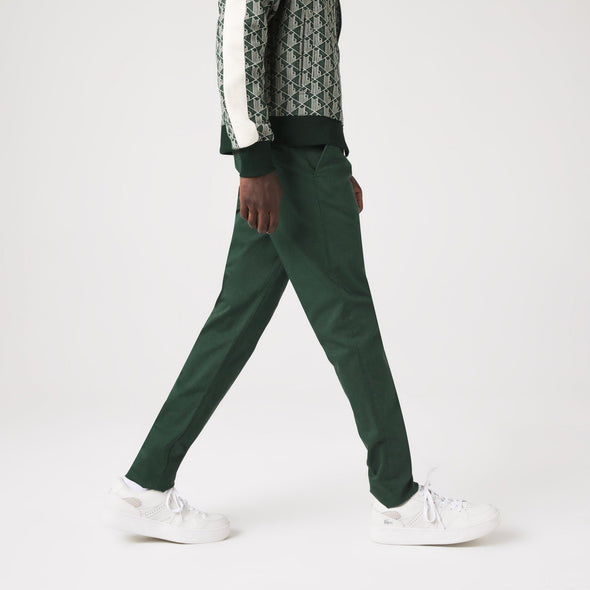 Pantalon lacoste largo slim fit de algodon strech