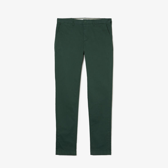 Pantalon lacoste largo slim fit de algodon strech