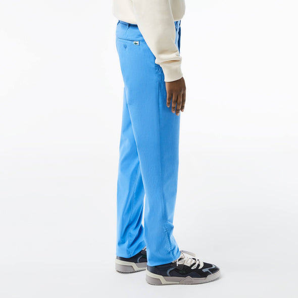 Pantalon lacoste largo slim fit de algodon strech