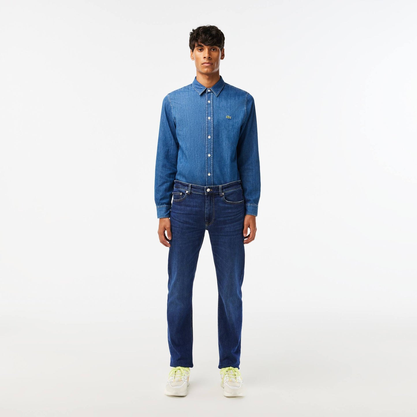 Pantalón Lacoste largo slim fit para caballero