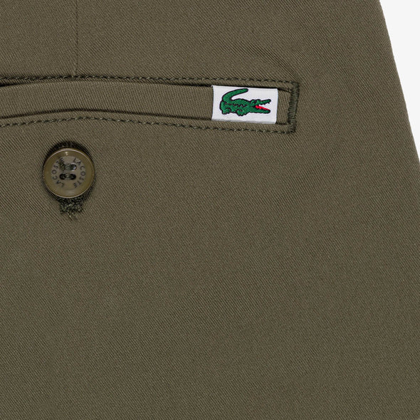 Pantalon lacoste largo slim fit de algodon strech