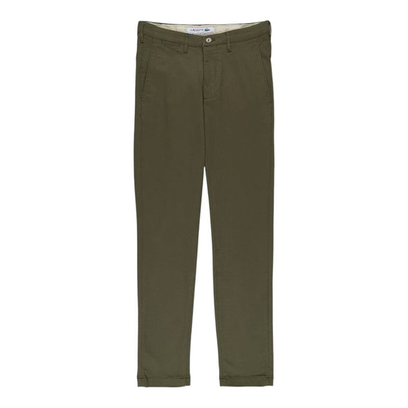 Pantalon lacoste largo slim fit de algodon strech
