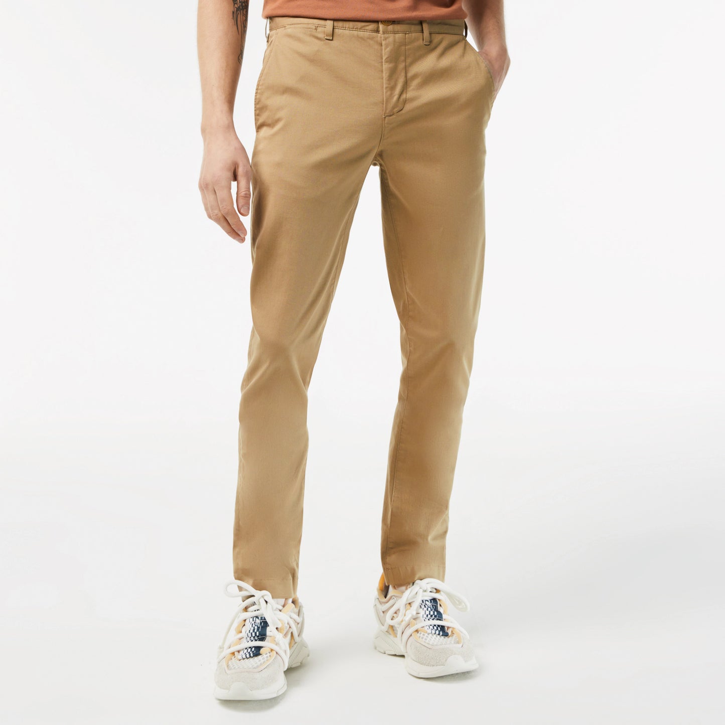 Pantalón largo slim fit Lacoste