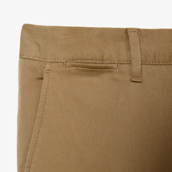Pantalon lacoste largo slim fit de algodon strech