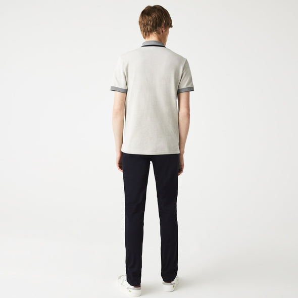 Pantalon lacoste largo slim fit de algodon strech