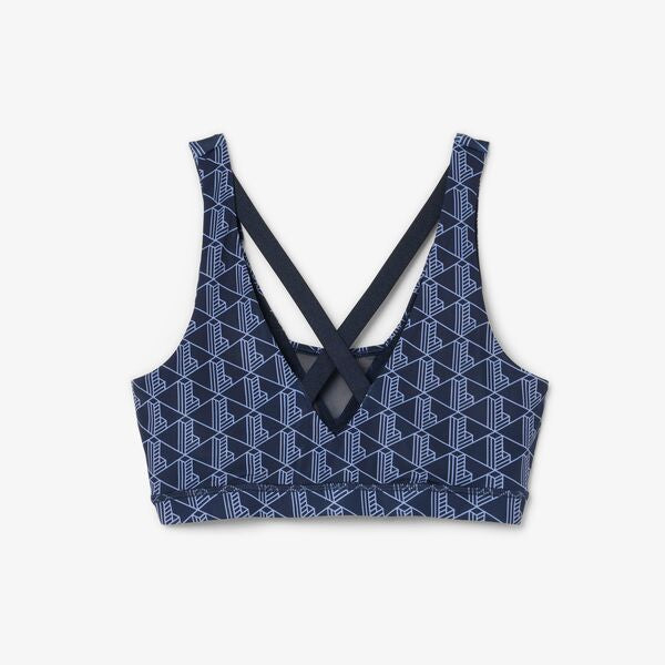 Top deportivo jersey Lacoste para dama