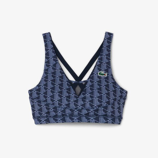 Top deportivo jersey Lacoste para dama