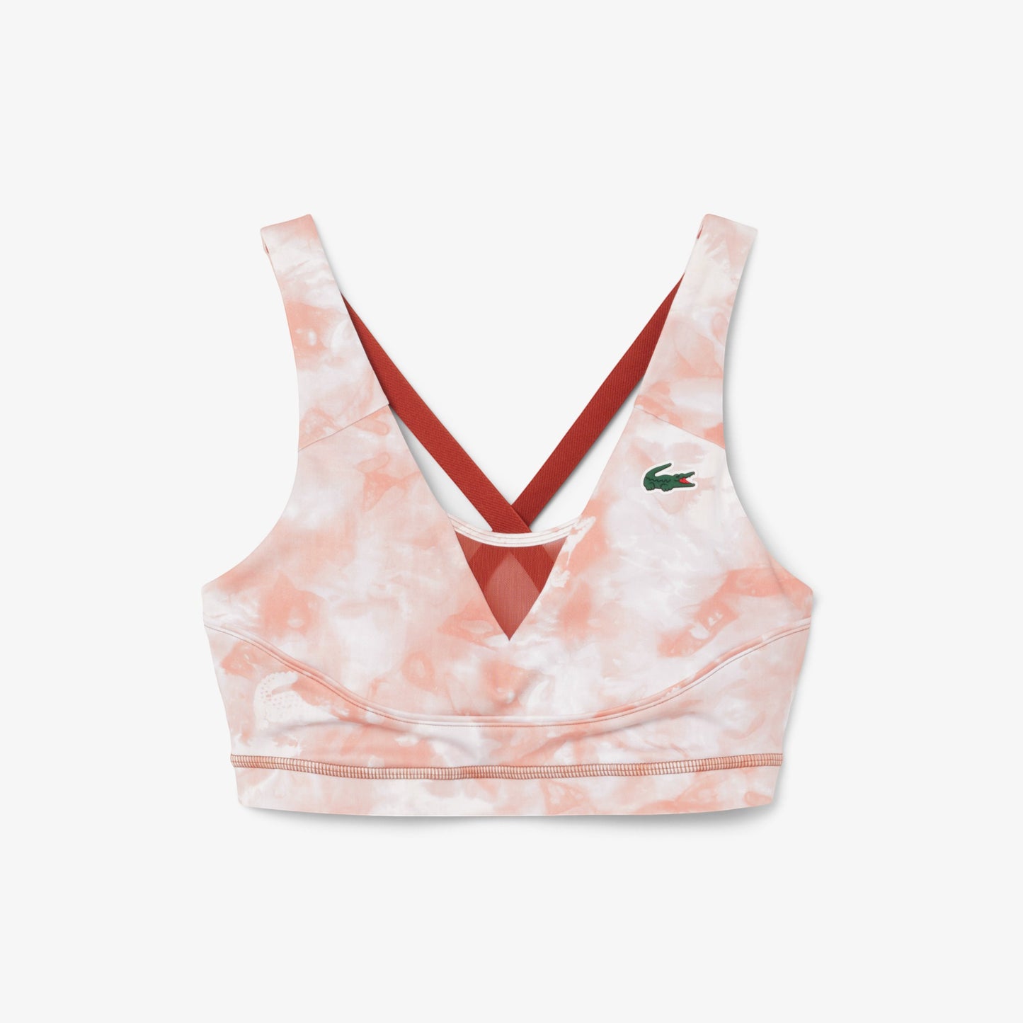 Top deportivo jersey Lacoste para dama