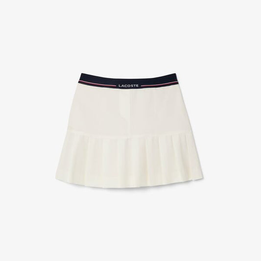 Falda twill con tablas Lacoste