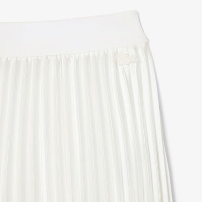 Falda twill con tablas Lacoste