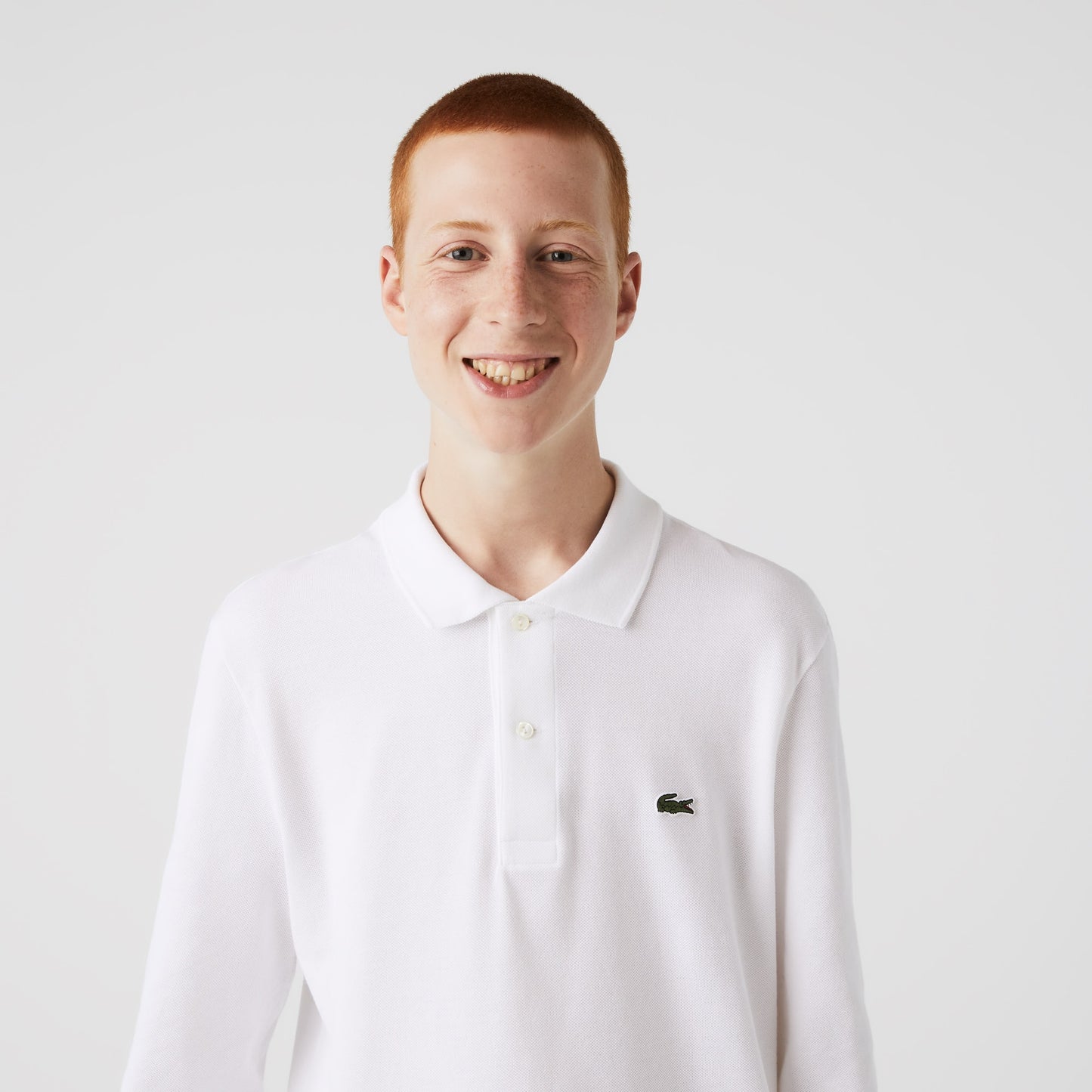 Lacoste polo manga larga personalizado