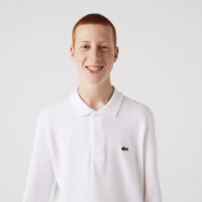 Lacoste polo manga larga personalizado