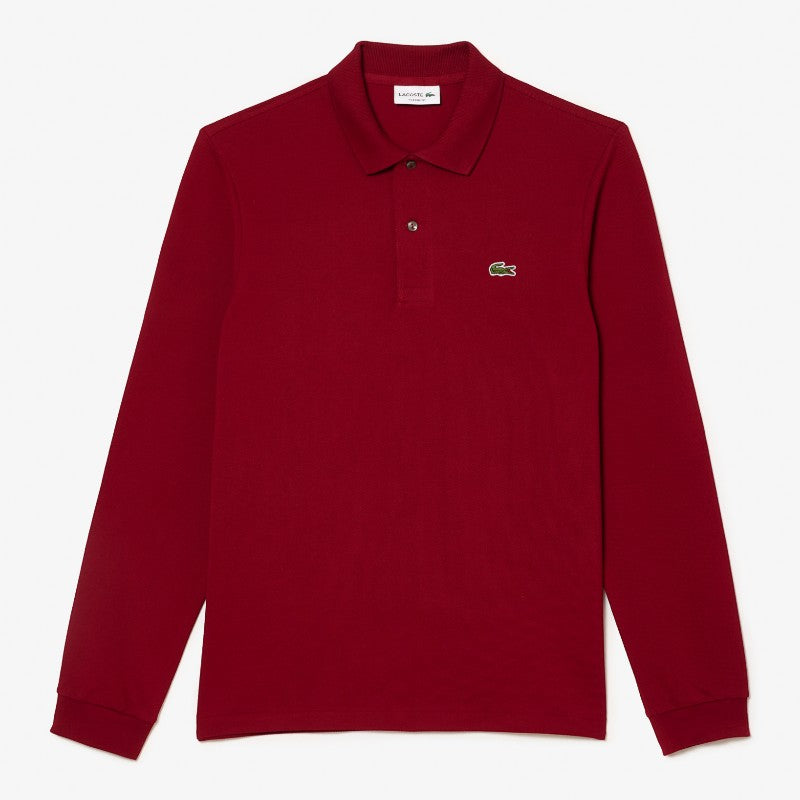 Lacoste polo manga larga personalizado